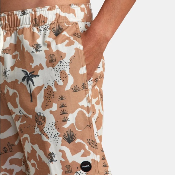 ❗️RVCA ATLAS ELASTIC WAIST BOARDSHORTS 17" - Picture 8 of 13